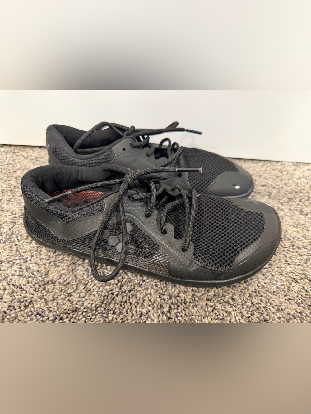 Vivobarefoot Primus Lite III barefoot shoes in black womens size 36 EUC